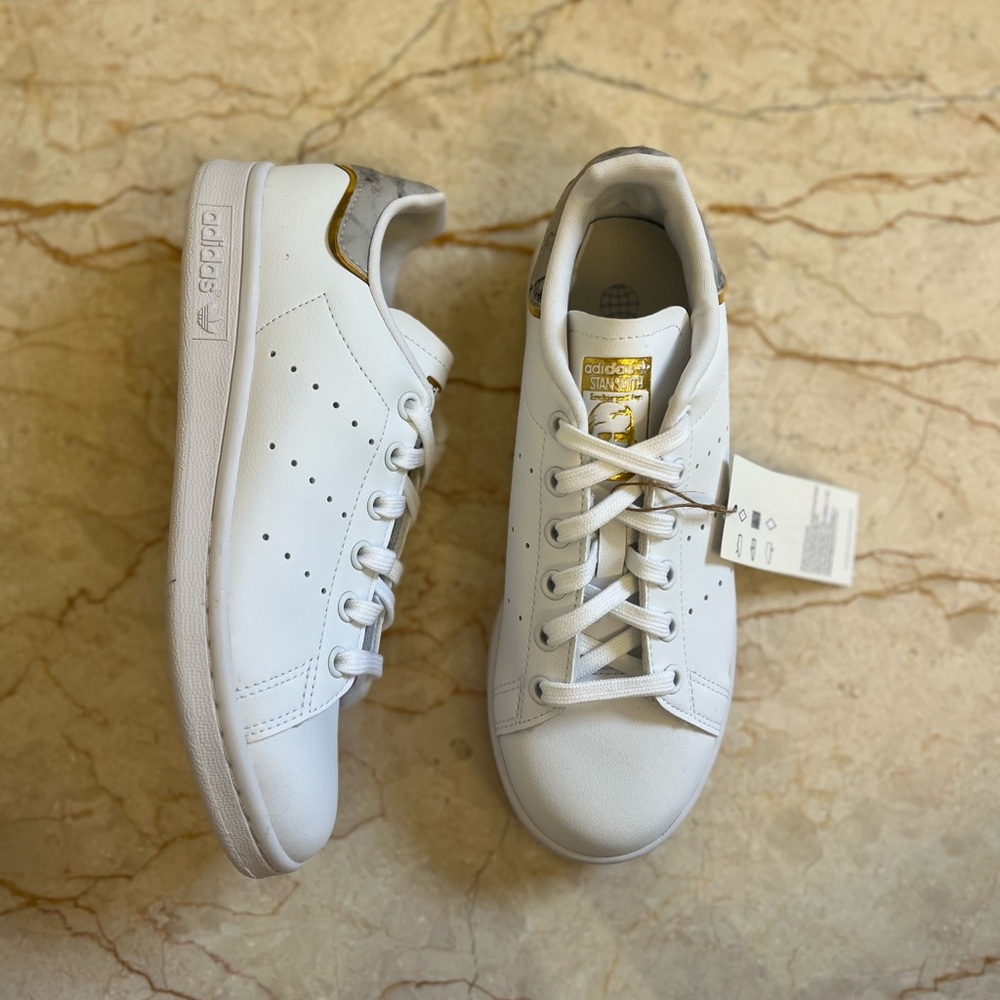Adidas Stan Smith White Marble Sneakers